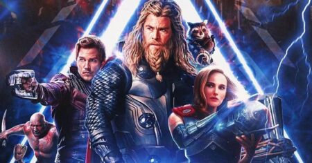 Montagem de divulgação Thor: Love and Thunder (Reprodução)