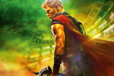 Chris Hemsworth no cartaz de Thor Ragnarok (Divulgação / Marvel)