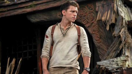Tom Holland em Uncharted (Foto: Divulgação / Sony Pictures)