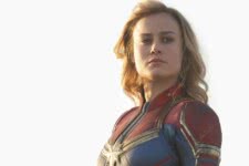 Capitã Marvel (Brie Larson) em Capitã Marvel (Reprodução / Marvel)