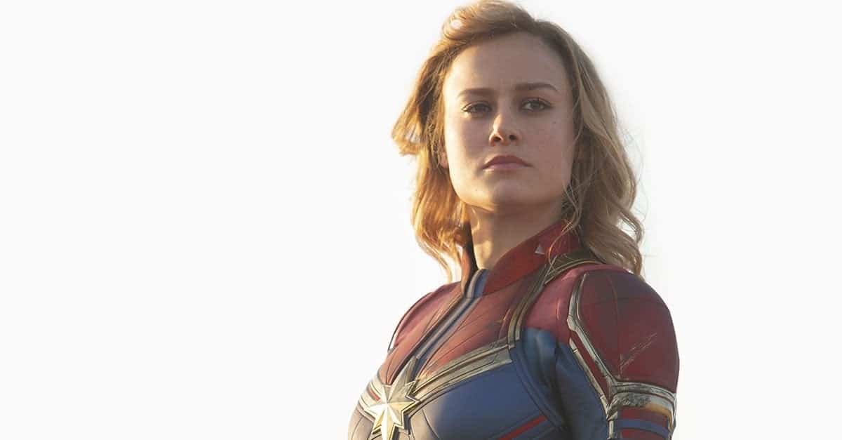 Capitã Marvel (Brie Larson) em Capitã Marvel (Reprodução / Marvel)