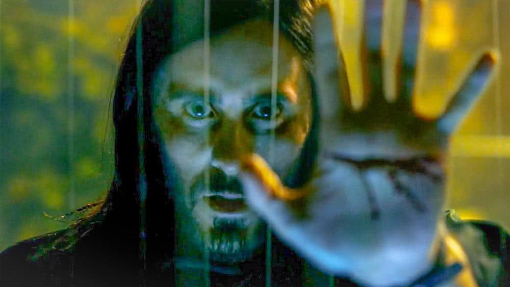 Jared Leto em cena de Morbius — Foto: Divulgação
