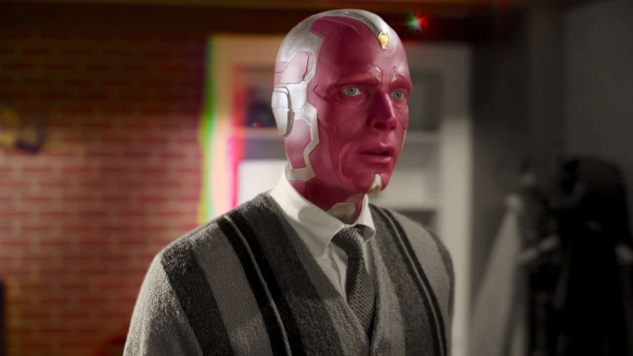 Paul Bettany como Visão em WandaVision (Reprodução/Marvel)