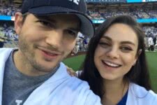 Mila Kunis e Ashton Kutcher (Reprodução / Instagram)