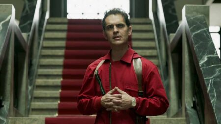 Pedro Alonso como Berlim em La Casa de Papel (Reprodução / Netflix)