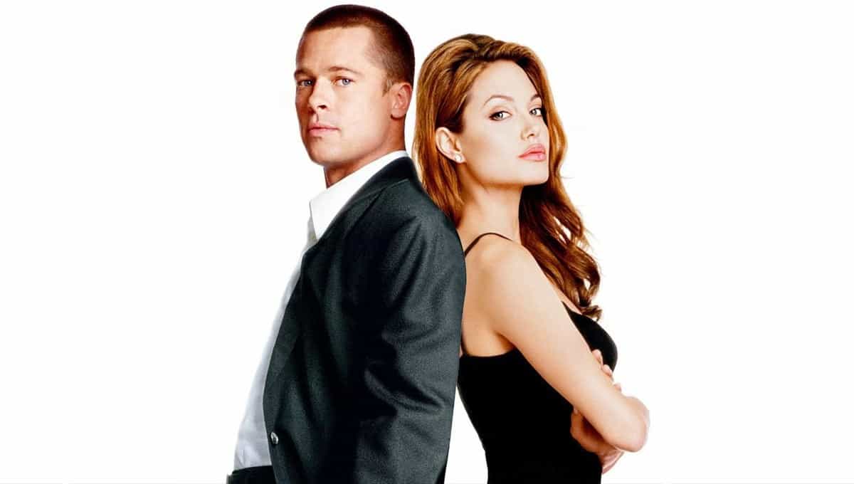 Brad Pitt and Angelina Jolie in Mr. and Mrs. Smith (Photo: Publicity) .