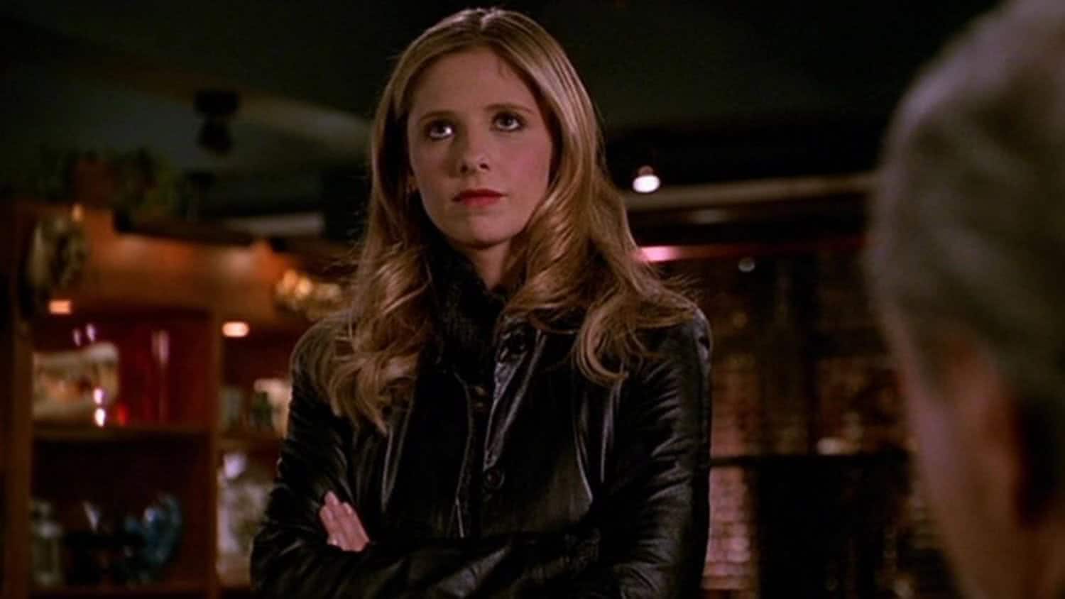 Buffy (Sarah Michelle Gellar) em Buffy - A Caça Vampiros