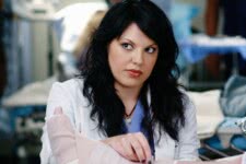 Callie (Sara Ramirez) em Grey's Anatomy: (Reprodução)
