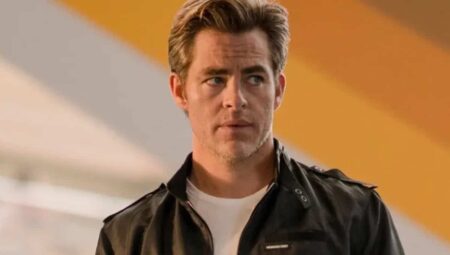 Chris Pine em cena de Mulher-Maravilha (Foto: Divulgação)