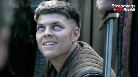 Ivar (Alex Høgh Andersen) em Vikings: (Reprodução)