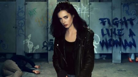 Krysten Ritter como Jessica Jones (Divulgação / Netflix)