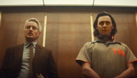 Divulgada breve cena da série Loki do Disney+ Owen Wilson e Tom Hiddleston em cena de Loki Foto