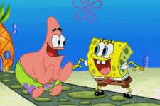 Patrick e Bob Esponja em Bob Esponja Calça Quadrada: (Reprodução)