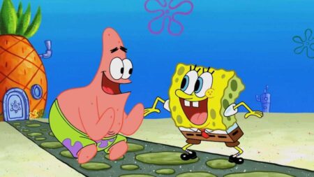Assistir Bob Esponja pode ser positivo para crianças de maneira incrível, segundo pesquisa Patrick e Bob Esponja em Bob Esponja Calça Quadrada: (Reprodução)