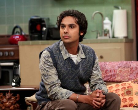 Raj (Kunal Nayyar) em The Big Bang Theory (Reprodução)