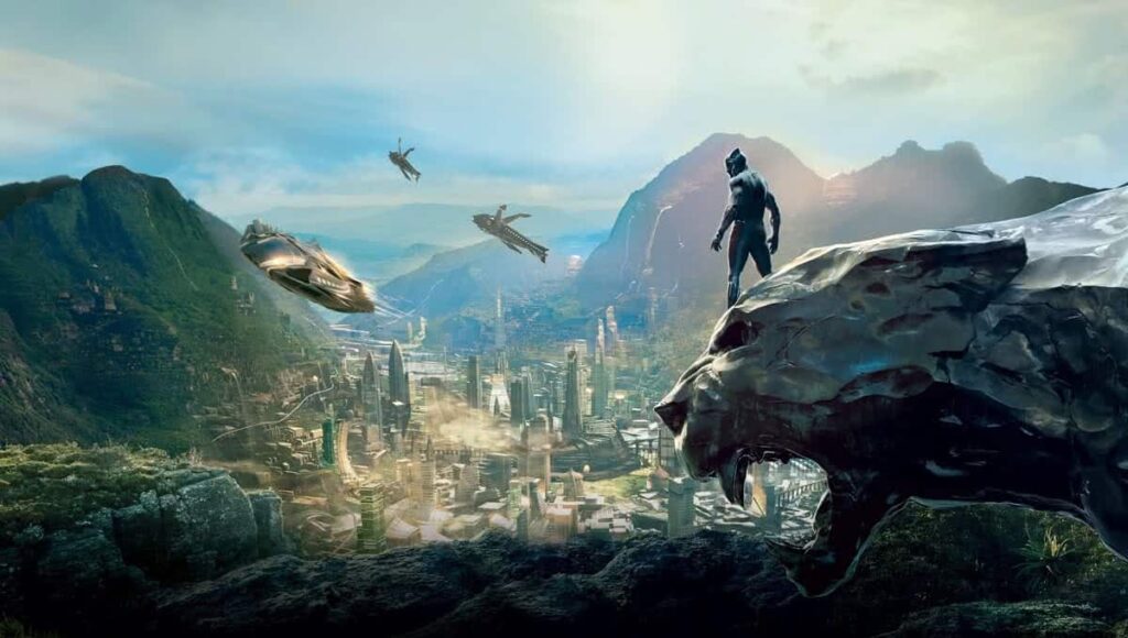4 lugares no MCU que todo fã adoraria visitar Reino de Wakanda vista no filme Pantera Negra
