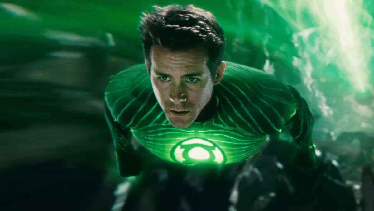 Ryan Reynolds como Lanterna Verde (Reprodução / DC)