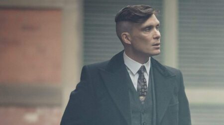 Cillian Murphy como Tommy Shelby em Peaky Blinders (Reprodução / Netflix)