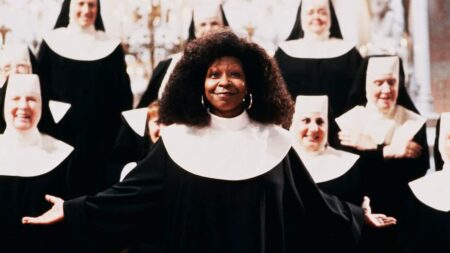 Whoopi Goldberg em Mudança de Hábito (Reprodução)
