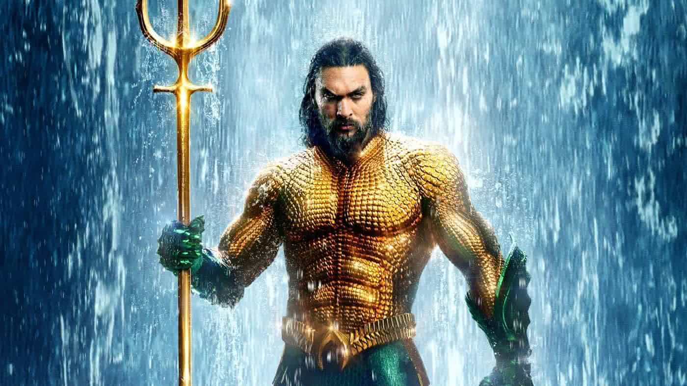 Aquaman (Jason Momoa) em Aquaman (Divulgação / DC)