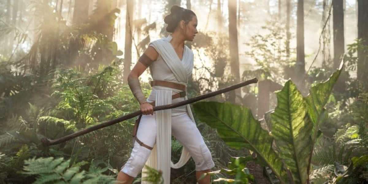 Rey (Daisy Ridley) em Star Wars (Reprodução / LucasFilm)