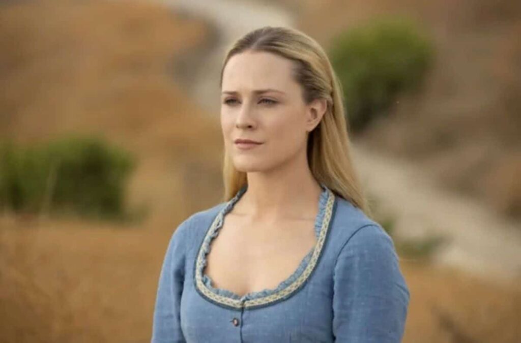 Dolores Abernathy (Evan Rachel Wood) em Westworld (Reprodução / HBO)