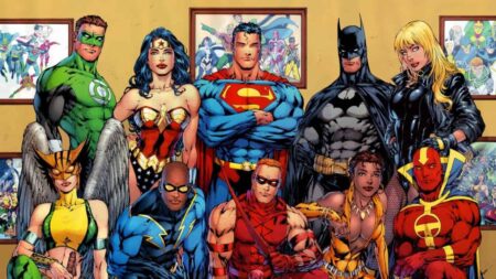 James Gunn afirma que Liga da Justiça ainda não existe na cronologia do DCU Membros da Liga da Justiça (Divulgação / DC Comics)