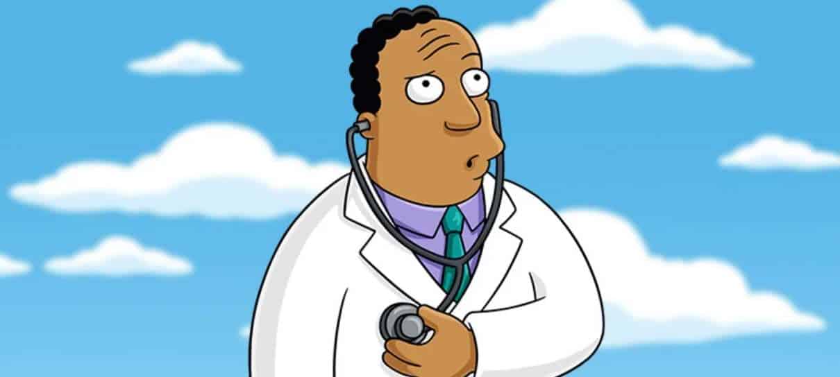Dr. Hibbert em Os Simpsons (Divulgação / Fox)