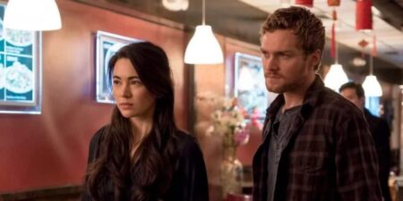Atriz da Marvel rejeitou papel em Shang-Chi e espera reviver personagem de Punho de Ferro Colleen Wing (Jessica Henwick) e Danny Rand (Finn Jones) em Punho de Ferro (Reprodução / Netflix)