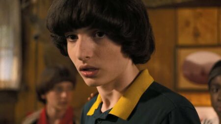 Mike (Finn Wolfhard) em Stranger Things (Reprodução / Netflix)