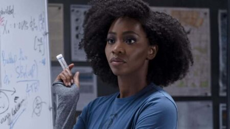 WandaVision: Série mostraria Monica Rambeau na terapia Monica Rambeau (Teyonah Parris) em WandaVision (Reprodução / Disney+)