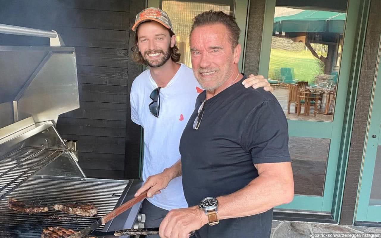 Patrick e Arnold Schwarzenegger (Instagram)