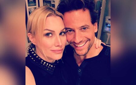 Alice Evans e Ioan Groffudd (Instagram)