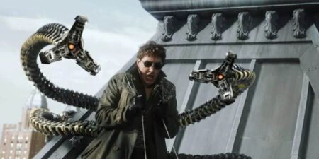 Casagrande vira meme por se parecer com vilão de Homem-Aranha Doutor Octopus (Alfred Molina) em Homem-Aranha 2 (Reprodução)