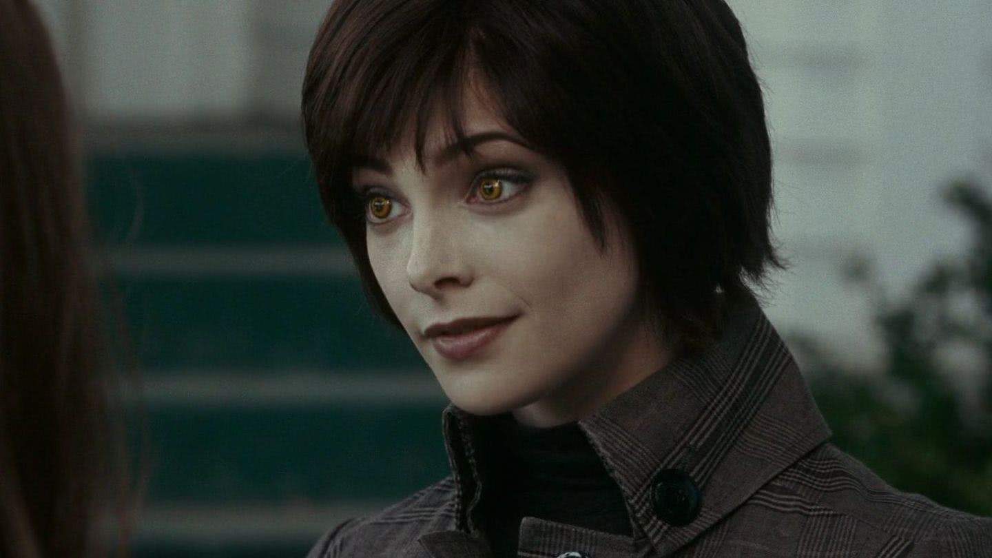 Alice Cullen (Ashley Greene) em A Saga Crepúsculo
