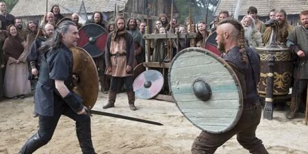 Cena de Vikings (Reprodução)