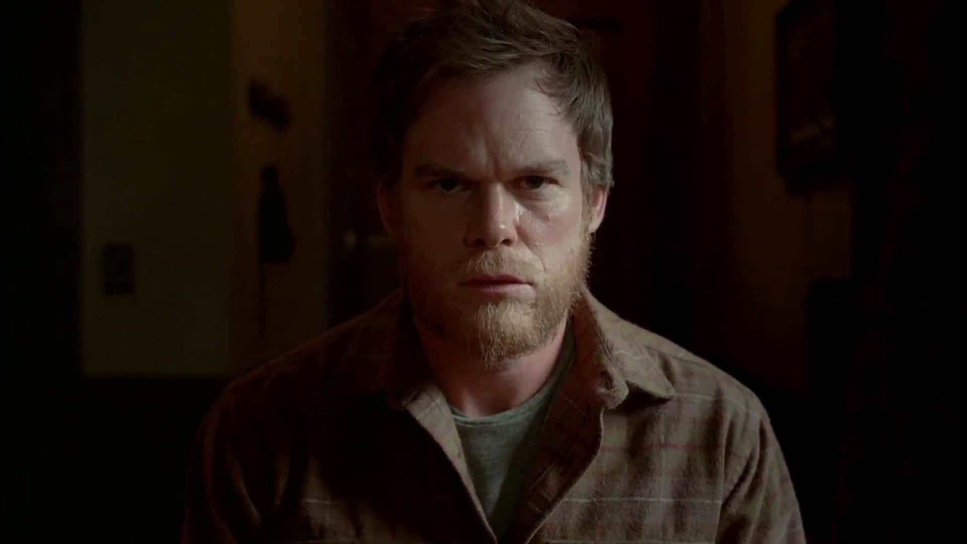 Dexter (Michael C. Hall) no final de Dexter