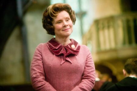 Dolores Umbridge Imelda Staunton em Harry Potter Reproducao