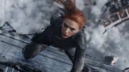 Viúva Negra (Scarlett Johansson) em Viúva Negra (Reprodução / Marvel)