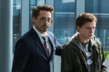 Tony Stark (Robert Downey Jr.) e Peter Parker (Tom Holland) em Homem-Aranha: De Volta ao Lar (Reprodução / Marvel)
