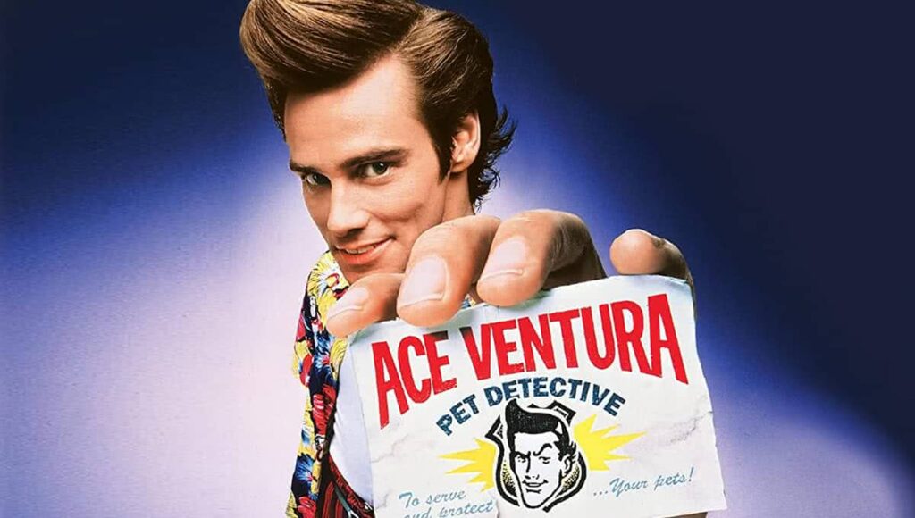 Jim Carrey como Ace Ventura