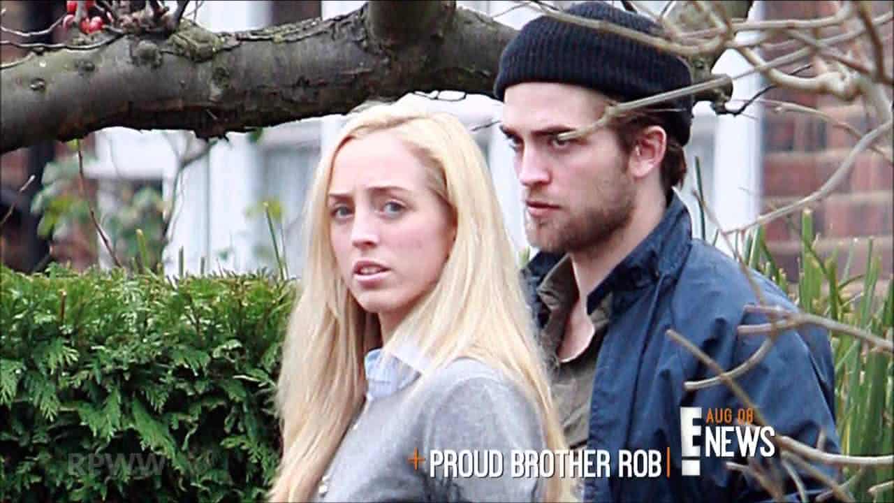 Lizzie Pattinson e Robert Pattinson (Reprodução YouTube)