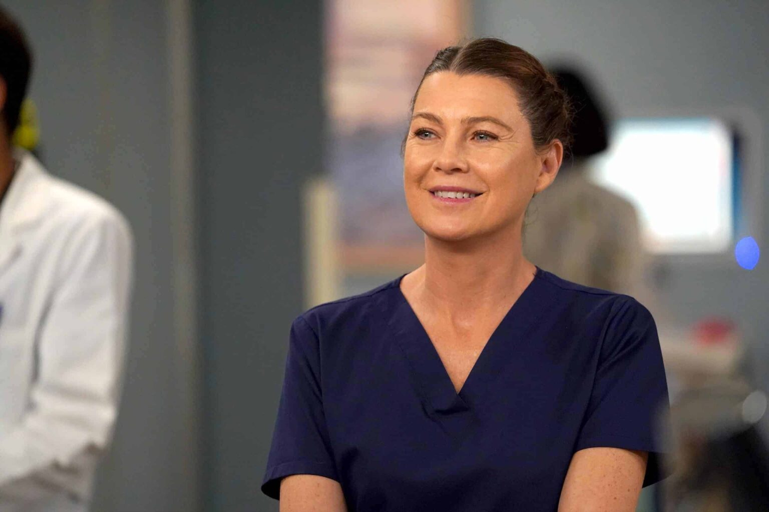 Técnicos do The Voice fazem piada com Grey’s Anatomy no ar Meredith Grey (Ellen Pompeo) em Grey's Anatomy (Reprodução)