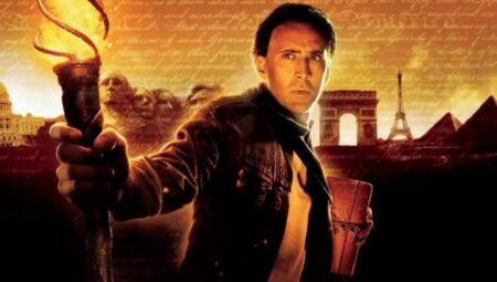 Nicolas Cage em A Lenda do Tesouro Perdido
