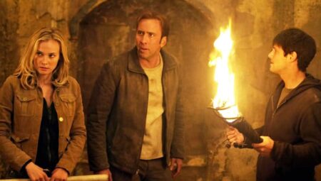 Nicolas Cage em cena de A Lenda do Tesouro Perdido