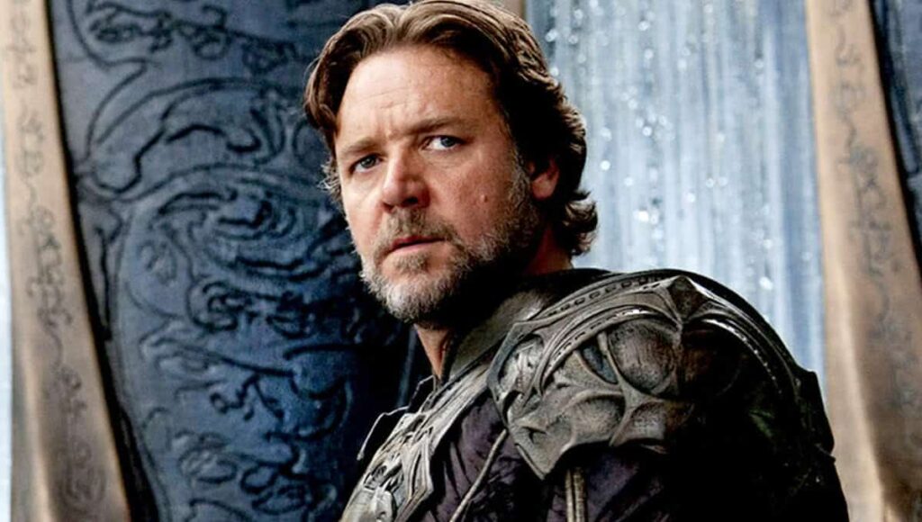 Russell Crowe é confirmado no elenco de Thor: Love and Thunder Russel Crowe em Homem de Aco