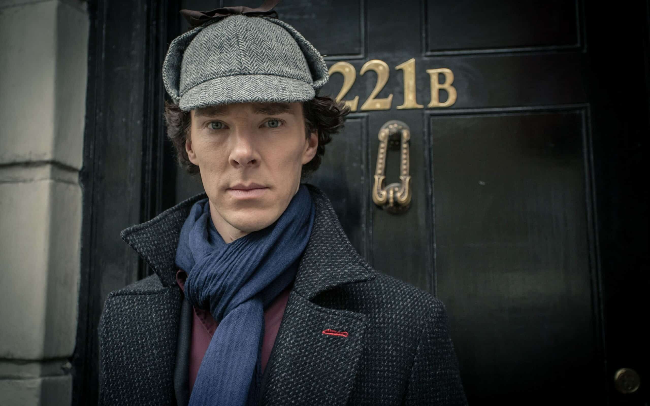 Sherlock (Benedict Cumberbatch) em Sherlock (Reprodução)