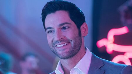 Tom Ellis como Lucifer (Reprodução/ Netflix)