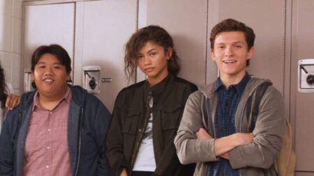 Jacob Batalon, Zendaya e Tom Holland (Divulgação)
