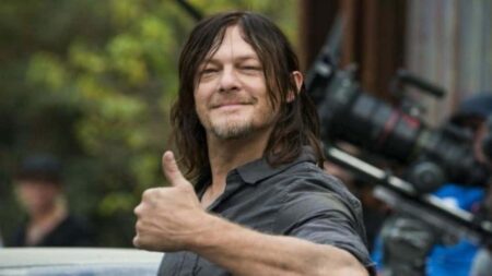 Norman Reedus tem status de saúde divulgado após acidente em set The Walking Dead Daryl (Norman Reedus) em The Walking Dead (Divulgação)
